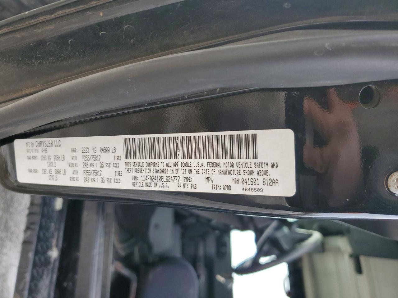 2008 JEEP WRANGLER