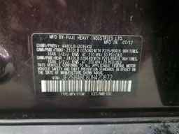 2013 SUBARU FORESTER