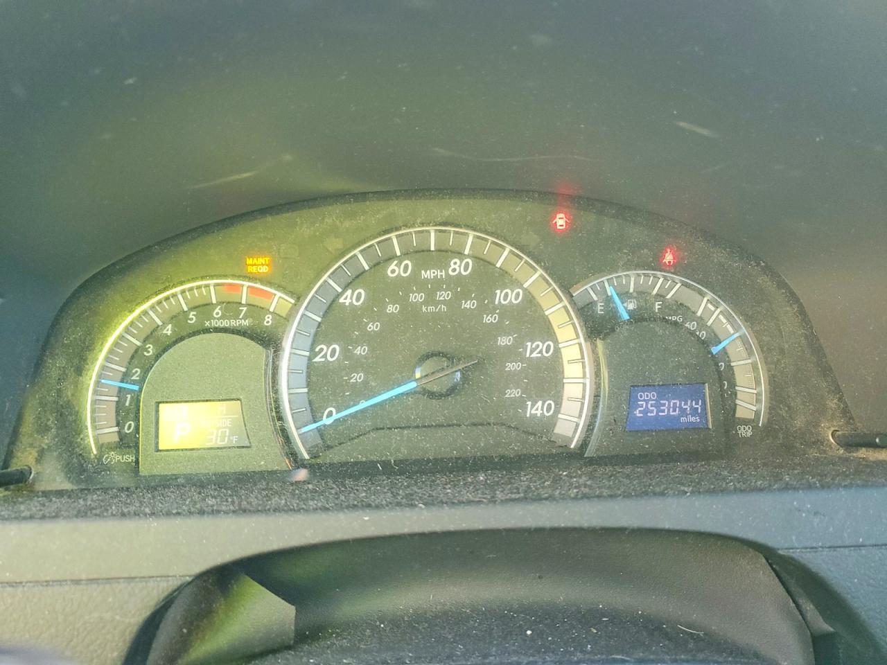 2012 TOYOTA CAMRY