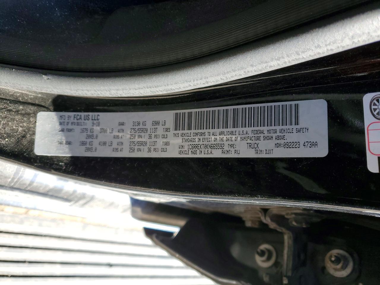 2019 RAM 1500