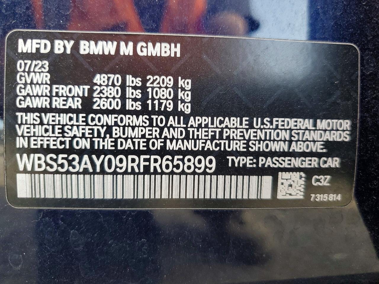 2024 BMW M3