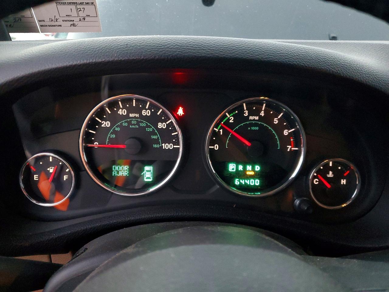 2012 JEEP WRANGLER