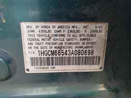 2003 HONDA ACCORD