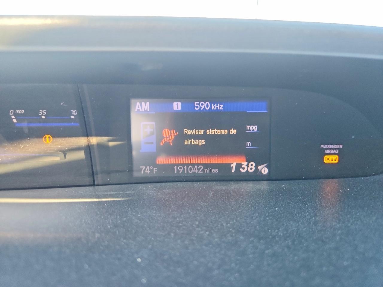 2012 HONDA CIVIC