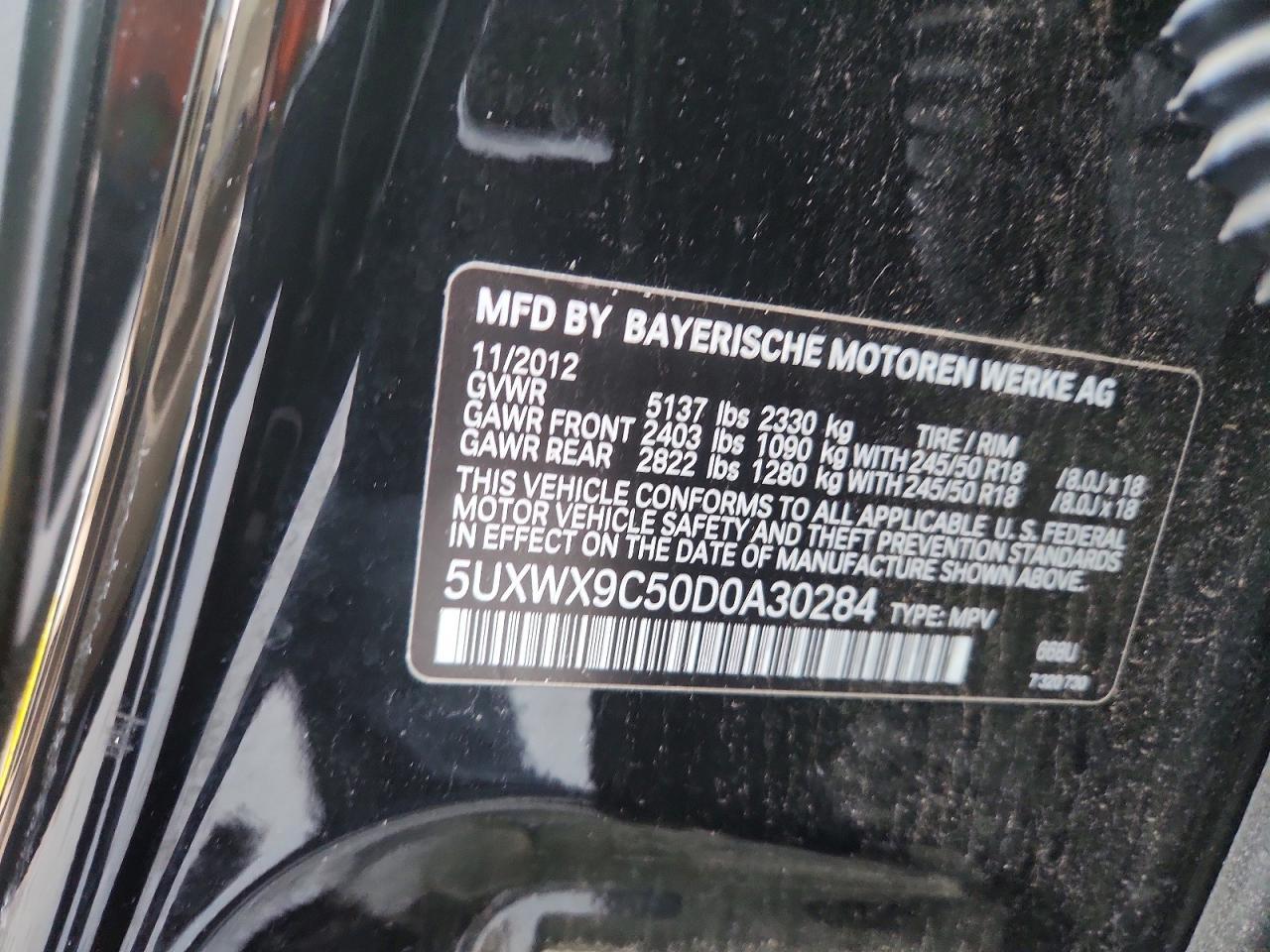 2013 BMW X3