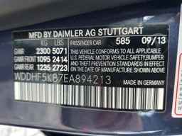 2014 MERCEDES-BENZ E-Class