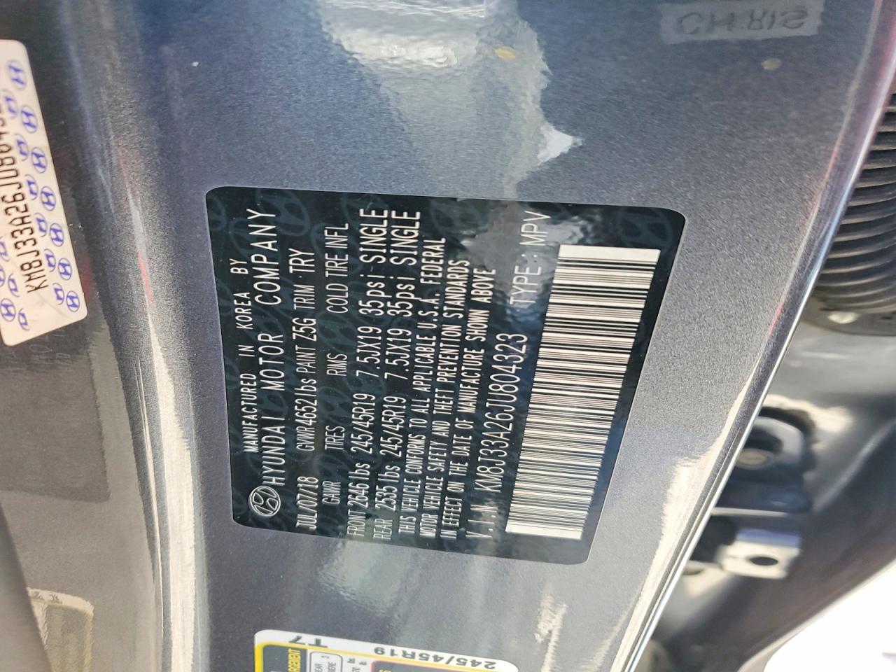 2018 HYUNDAI TUCSON