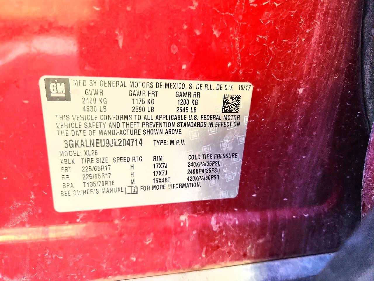 2018 GMC Terrain