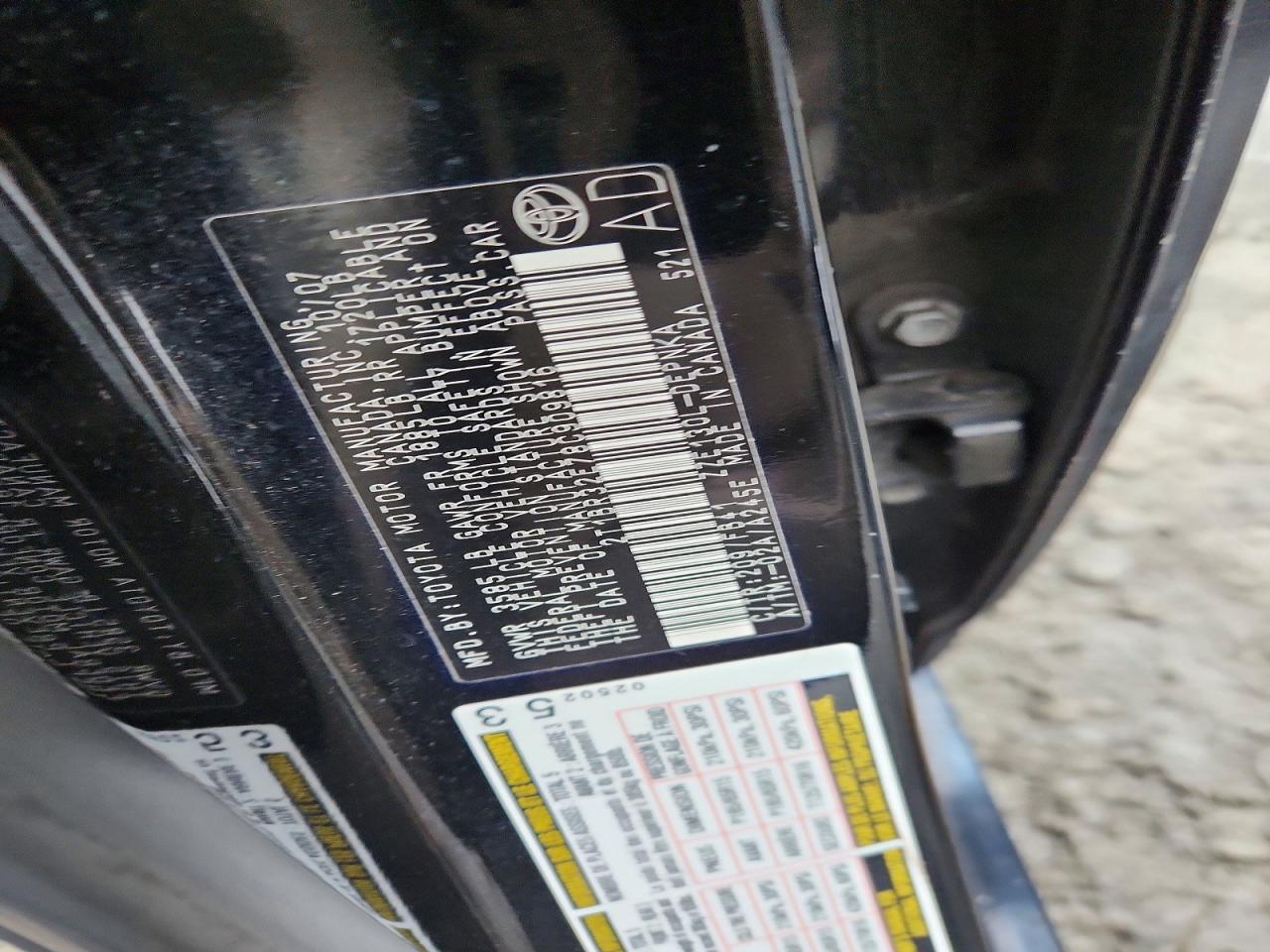 2008 TOYOTA COROLLA