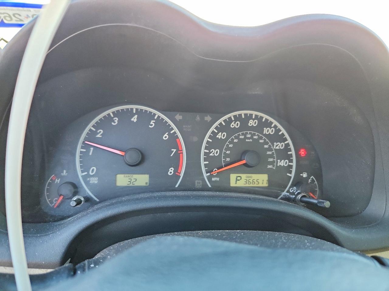 2012 TOYOTA COROLLA