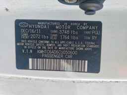 2012 HYUNDAI VELOSTER