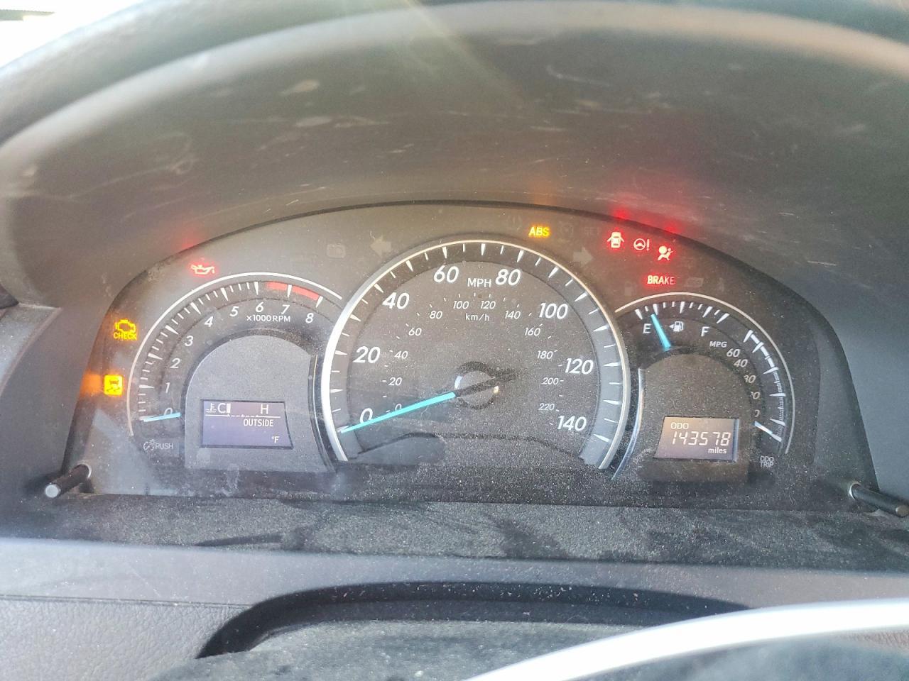 2012 TOYOTA CAMRY