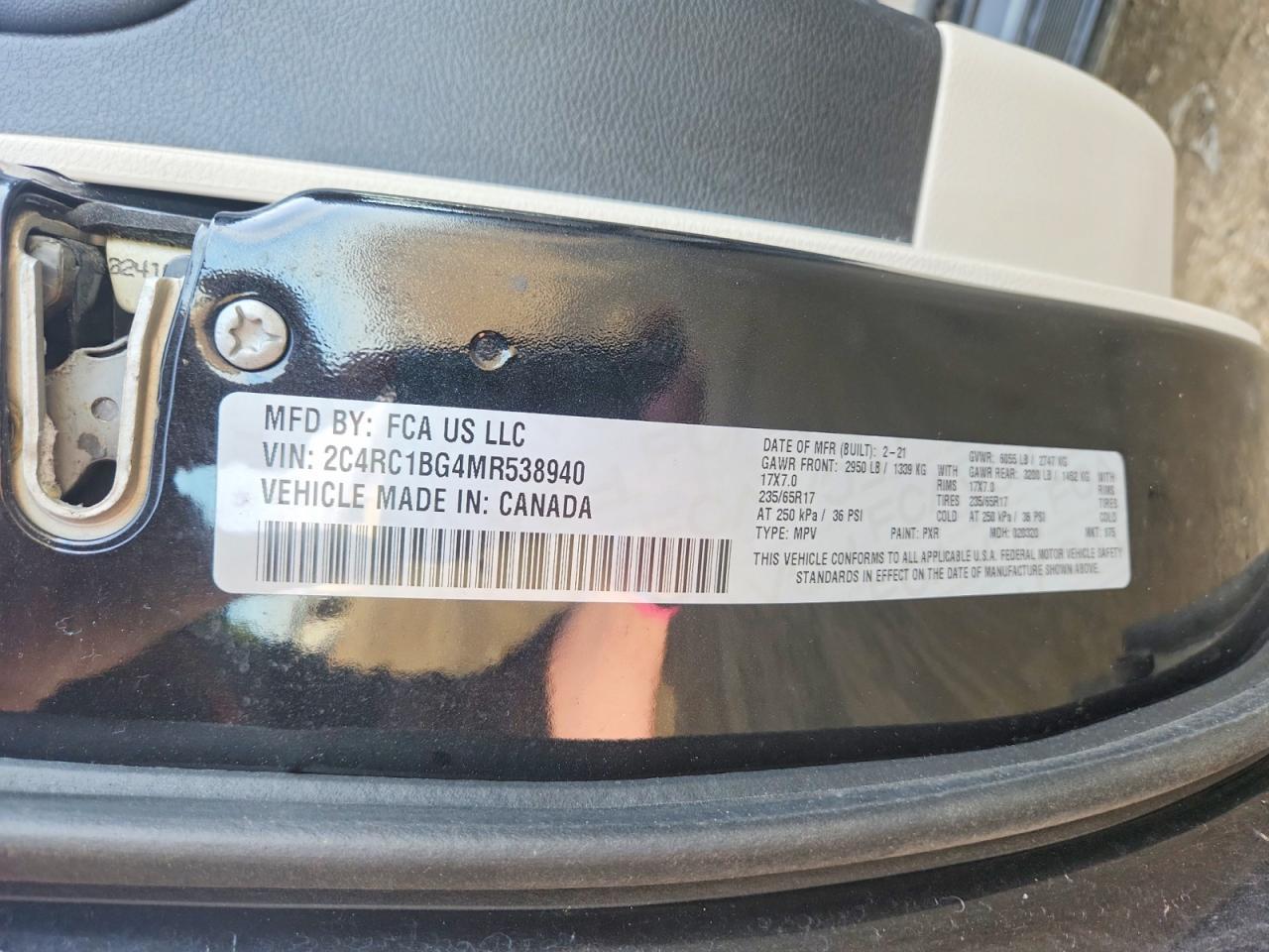 2021 CHRYSLER Pacifica