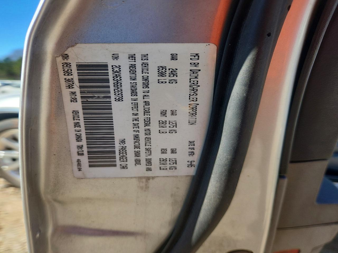 2006 CHRYSLER 300