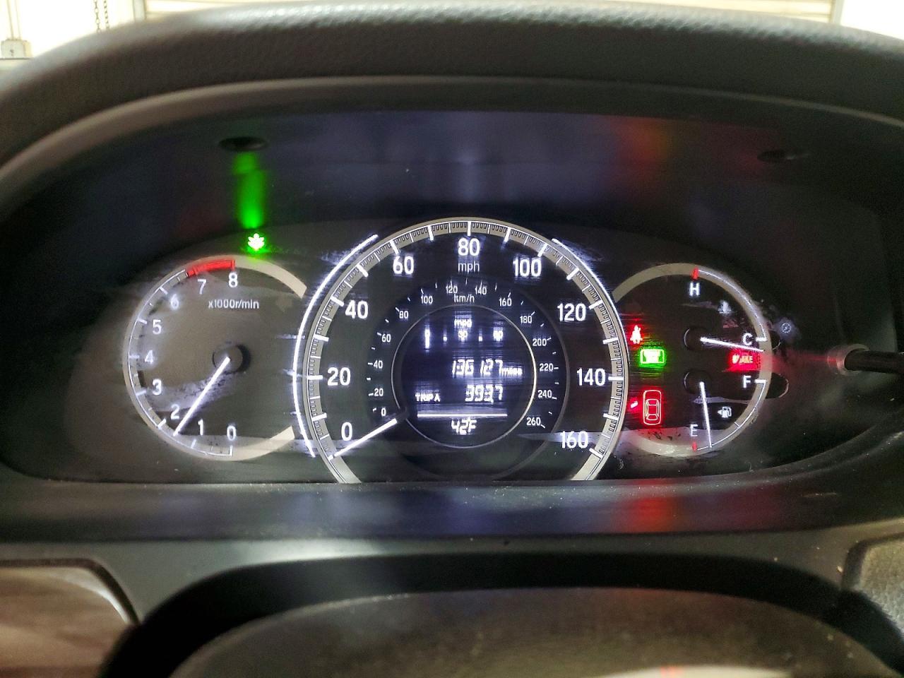 2016 HONDA ACCORD