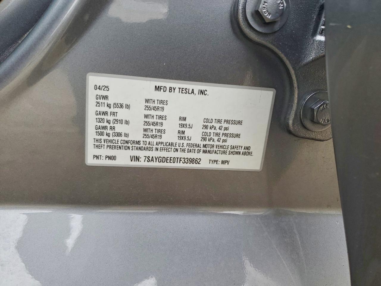 2026 TESLA MODEL Y