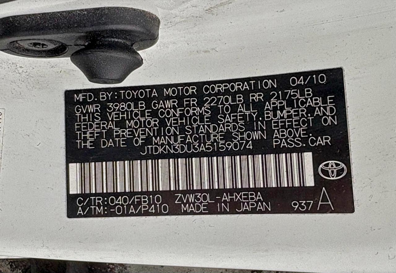 2010 TOYOTA PRIUS