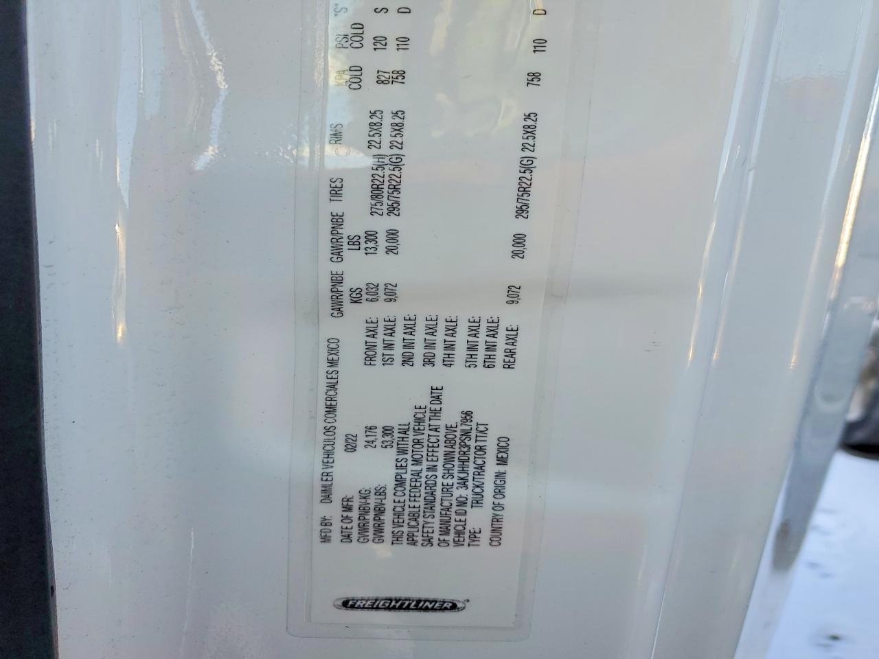 2023 FREIGHTLINER CASCADIA 126