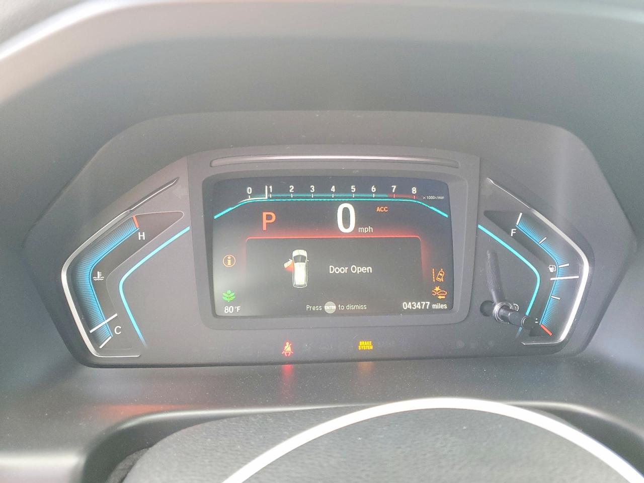 2019 HONDA ODYSSEY