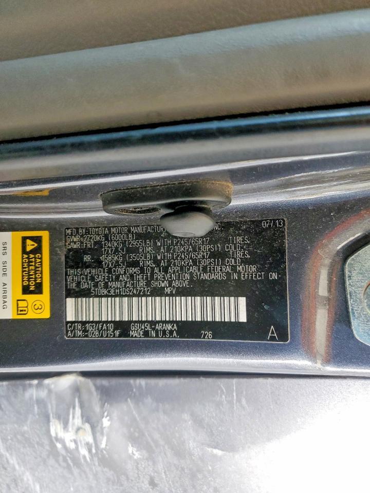 2013 TOYOTA HIGHLANDER