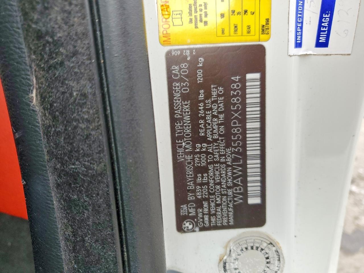 2008 BMW 3 SERIES