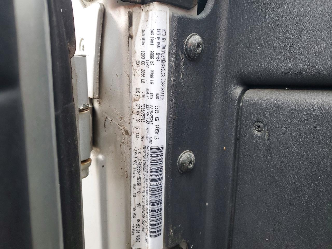 2004 JEEP WRANGLER
