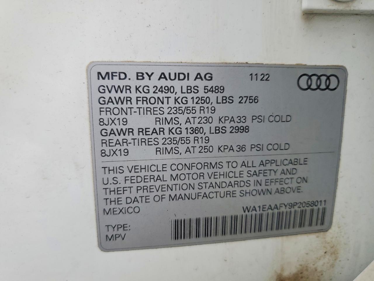 2023 AUDI Q5
