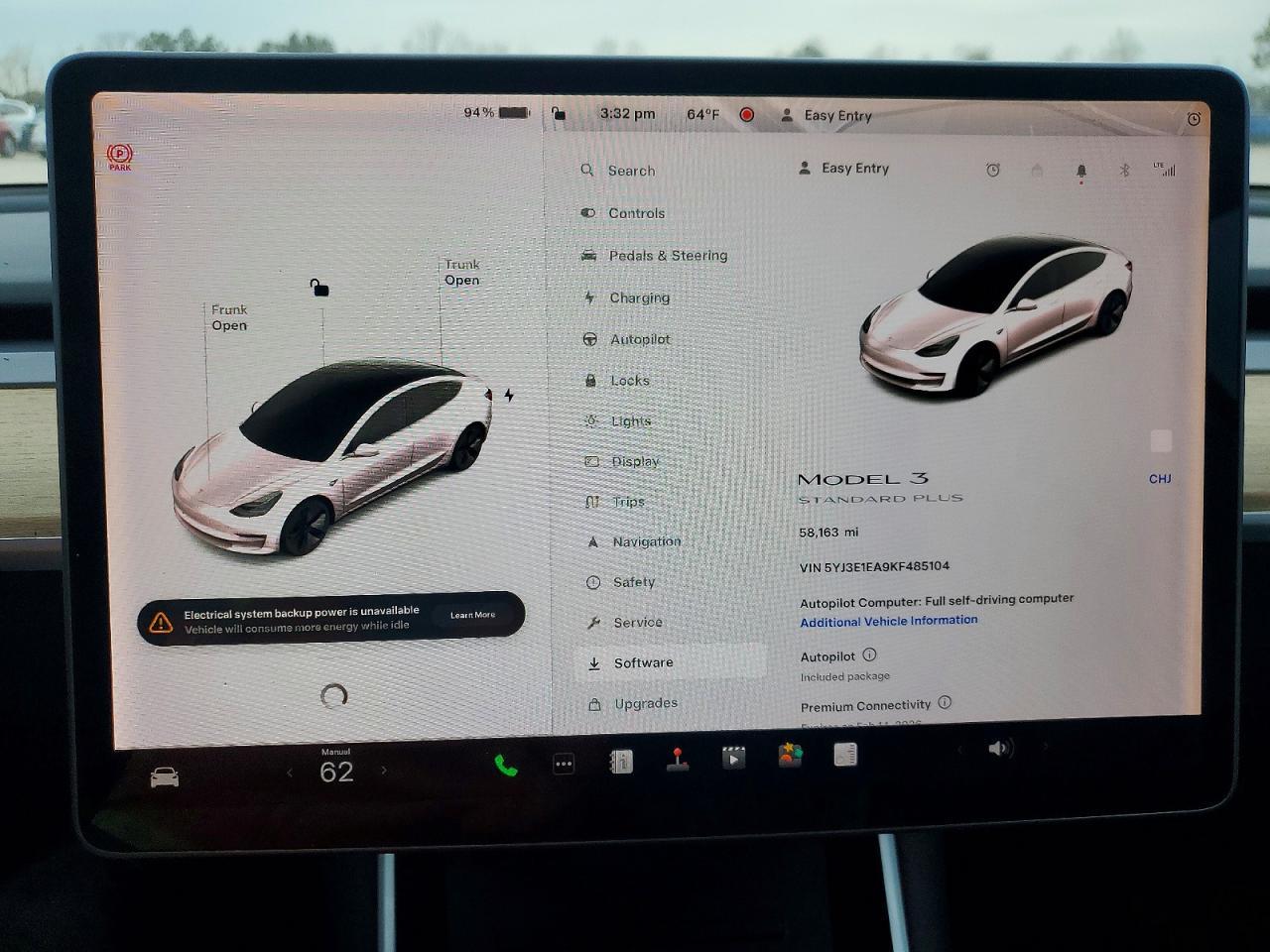 2019 TESLA MODEL 3