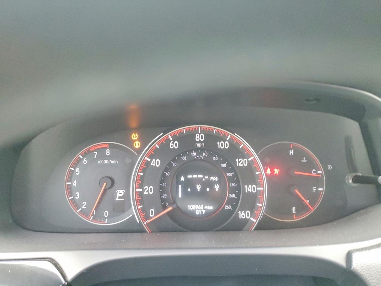 2016 HONDA ACCORD