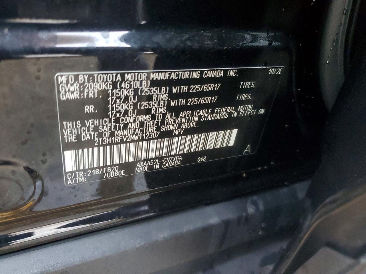 2021 TOYOTA RAV4
