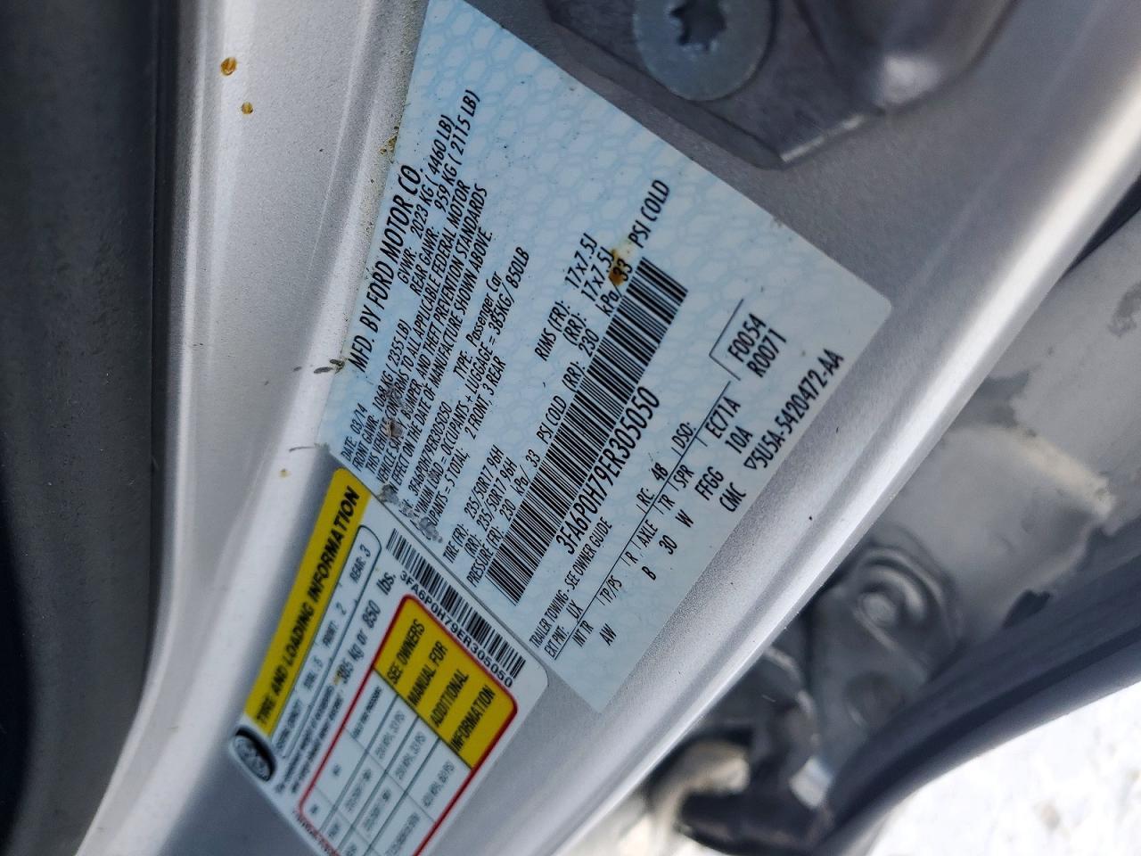 2014 FORD FUSION
