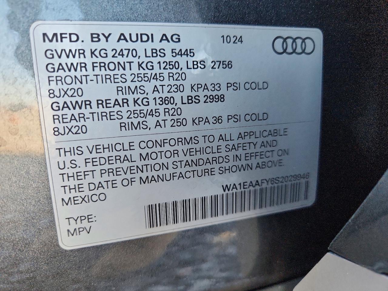 2025 AUDI Q5