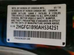 2010 HONDA CIVIC