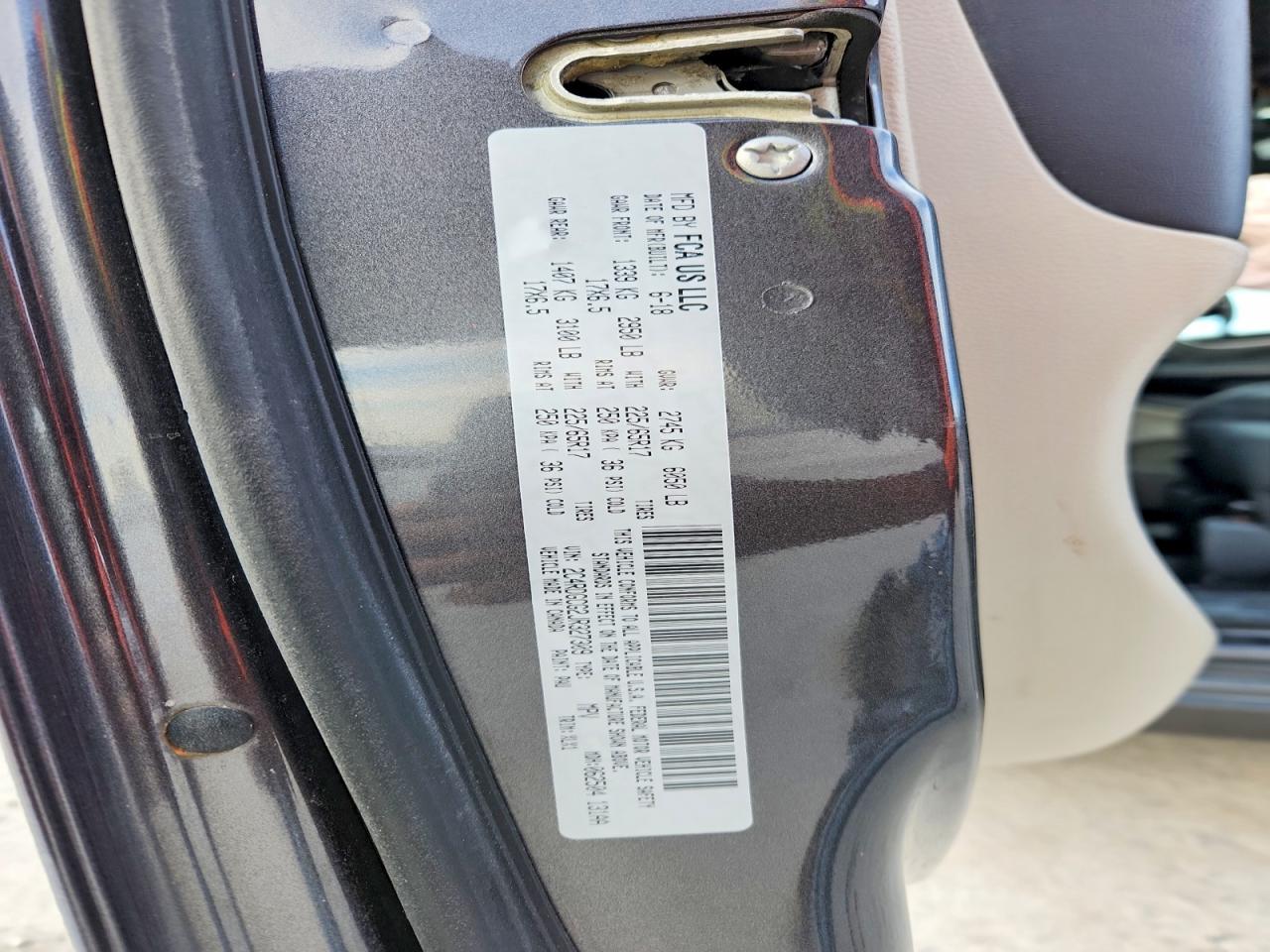 2018 DODGE GRAND CARAVAN