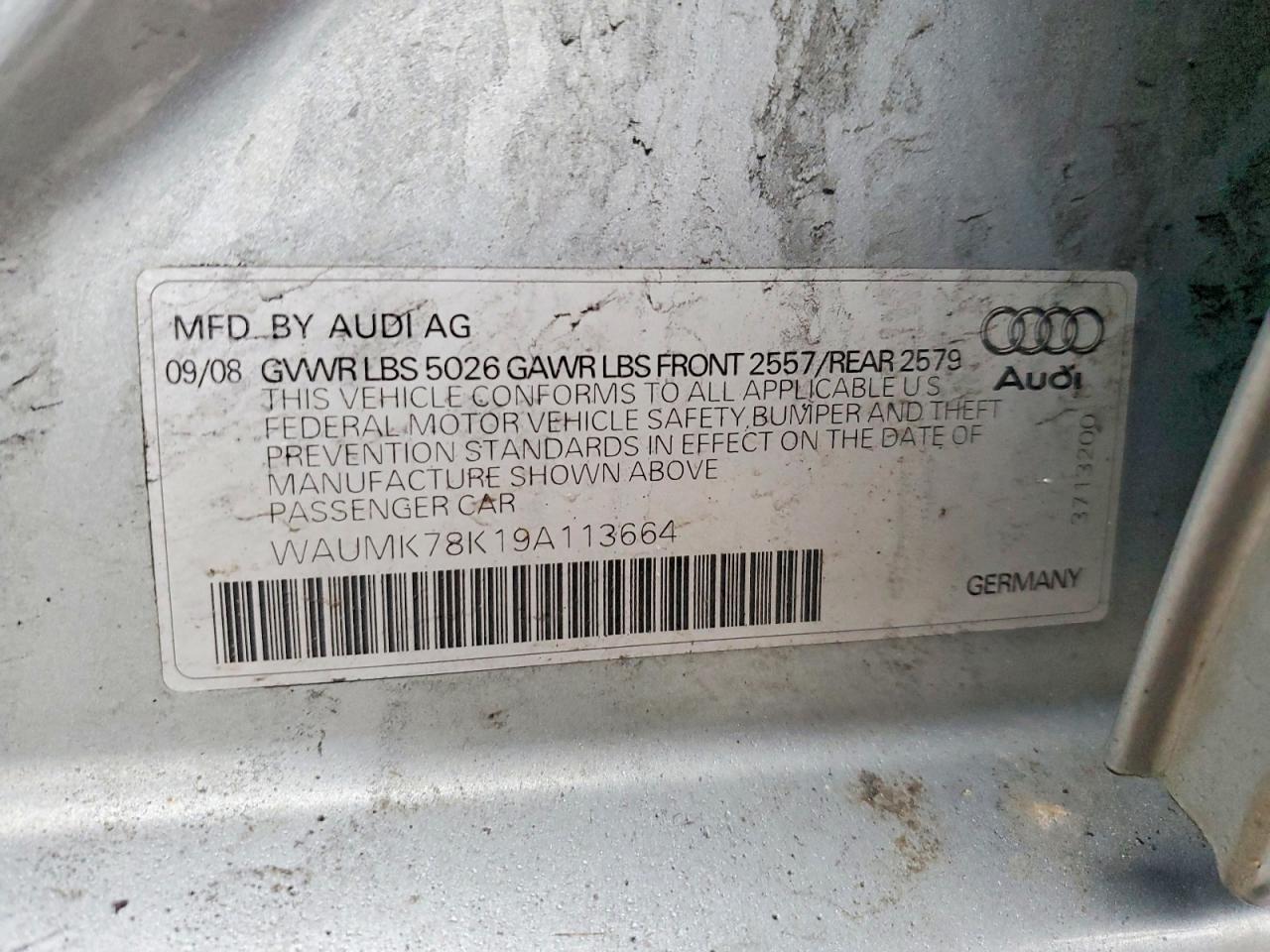 2009 AUDI A4