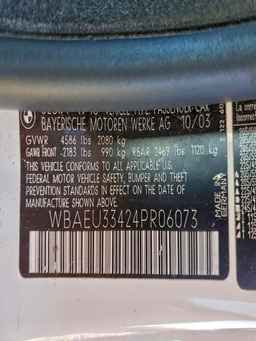 2004 BMW 3 SERIES