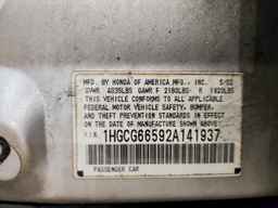 2002 HONDA ACCORD