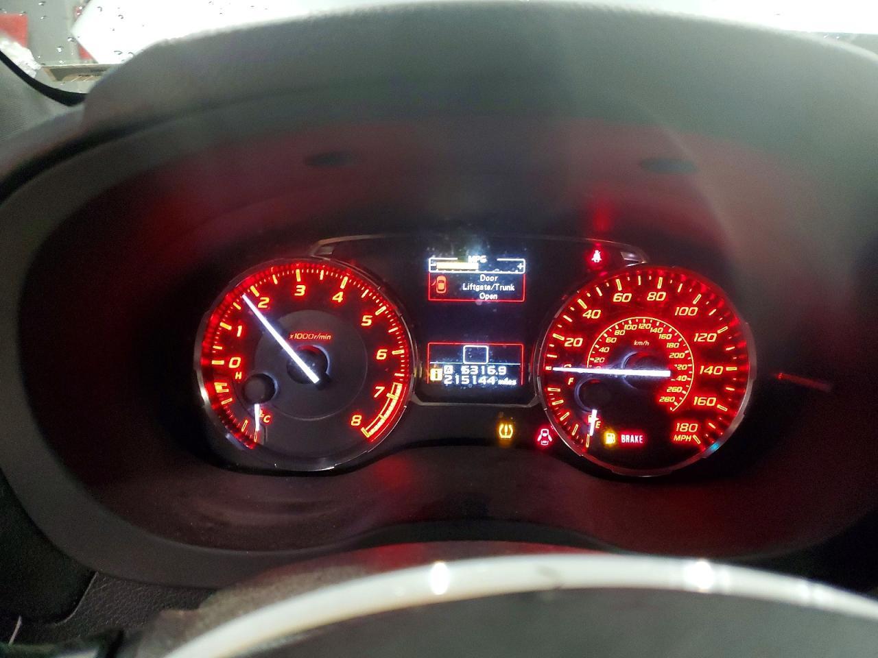 2015 SUBARU WRX
