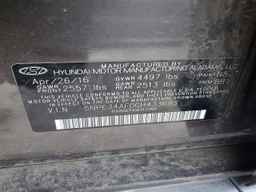 2016 HYUNDAI SONATA