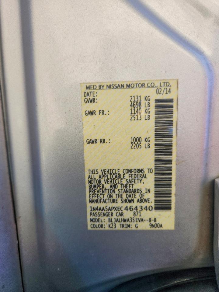 2014 NISSAN Maxima