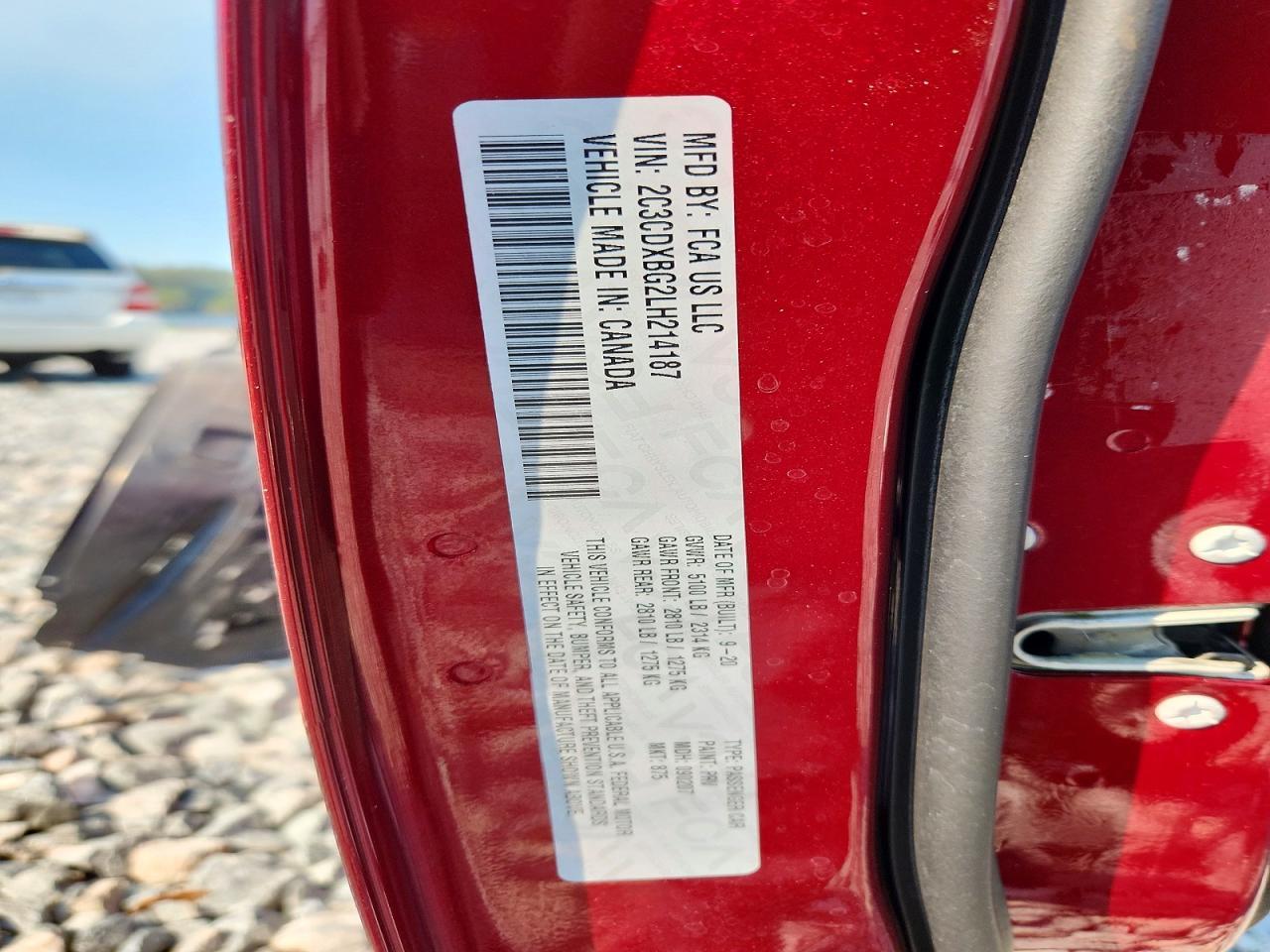 2020 DODGE CHARGER