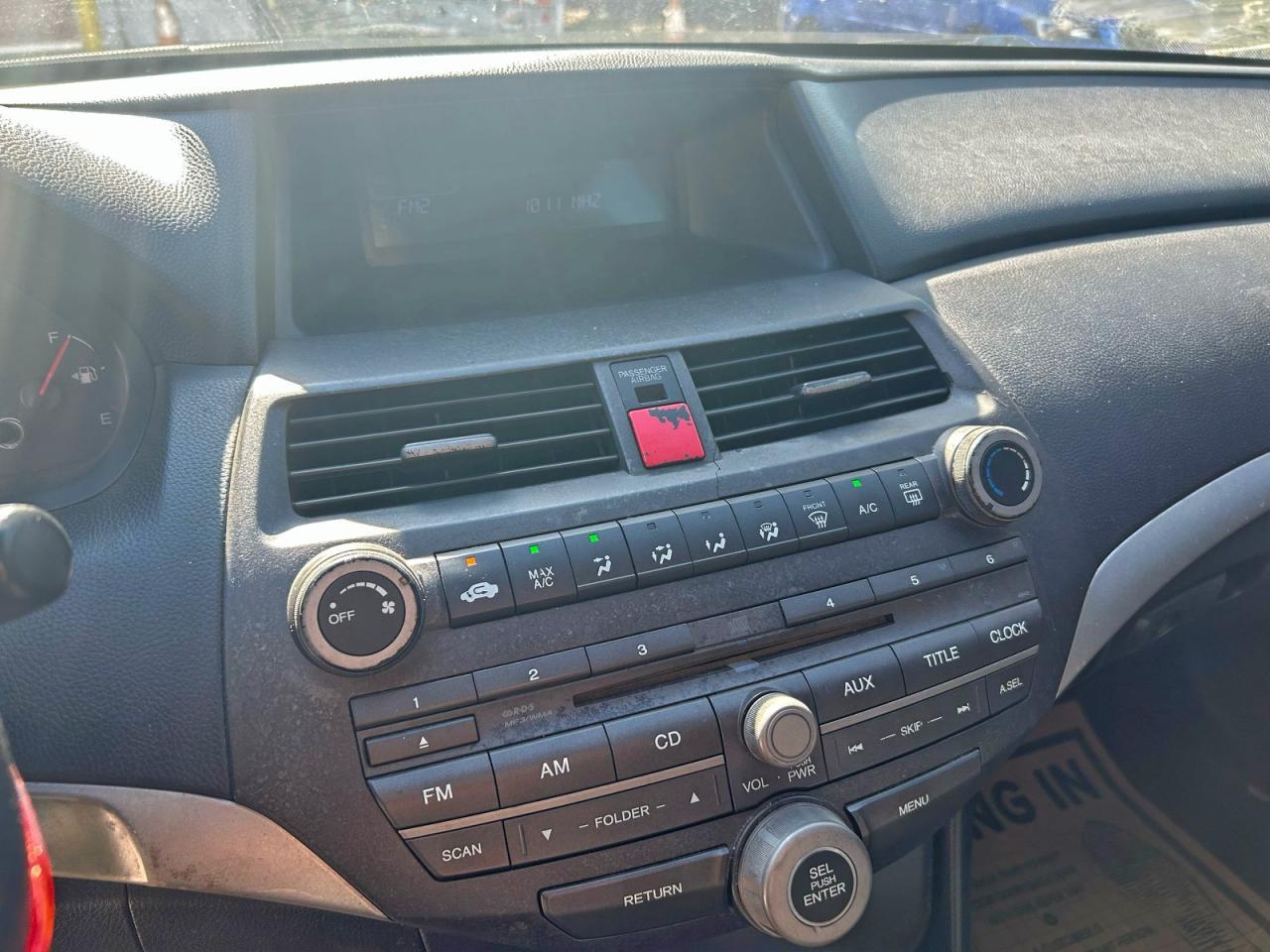2012 HONDA ACCORD