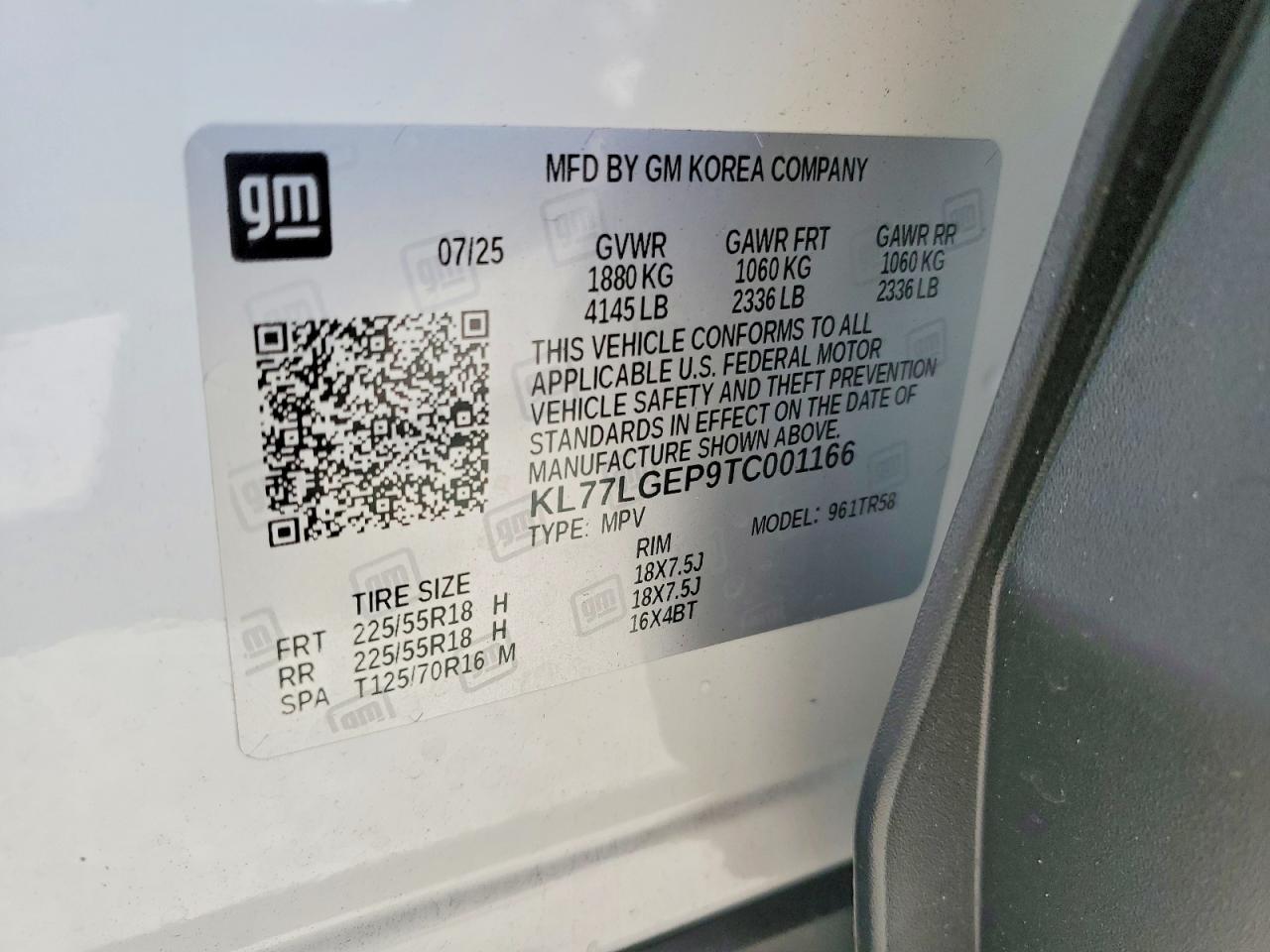 2026 CHEVROLET TRAX