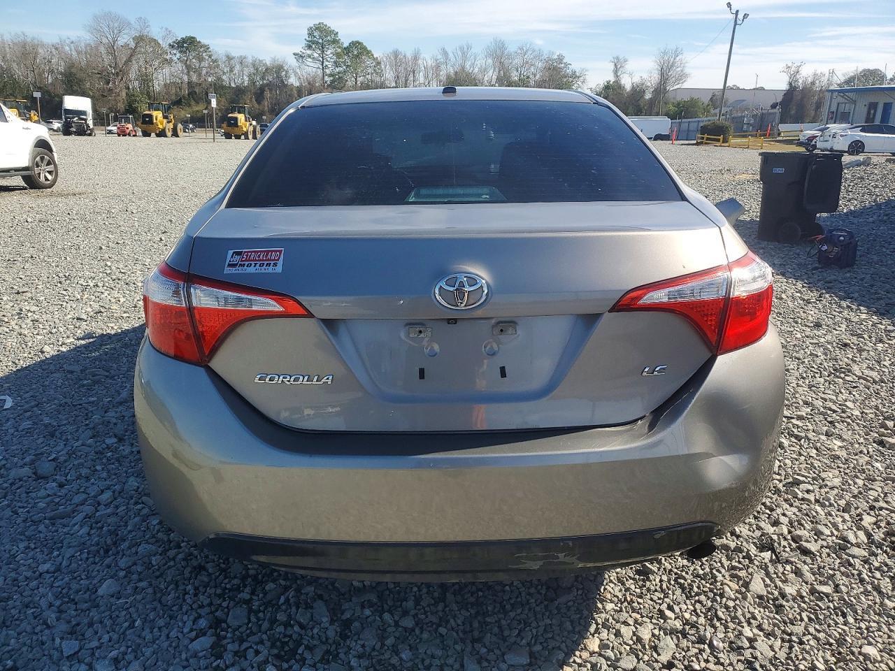 2016 TOYOTA COROLLA