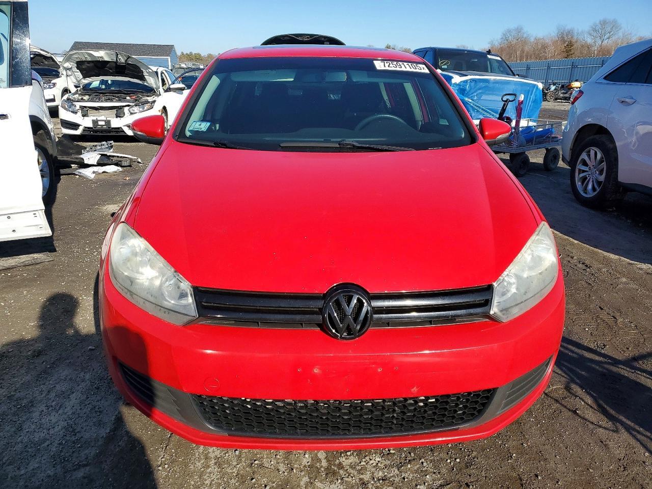 2012 VOLKSWAGEN GOLF