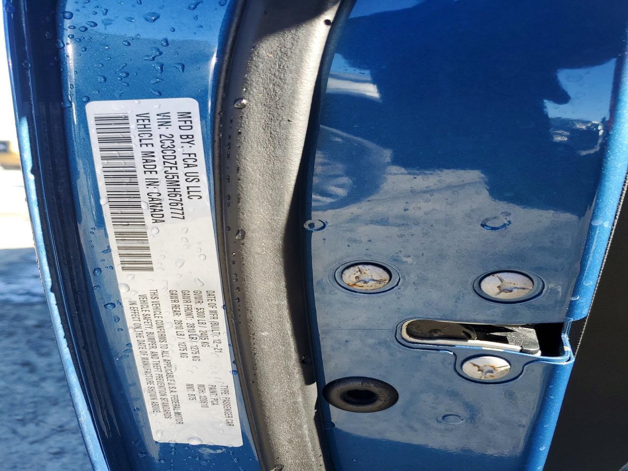 2021 DODGE Challenger