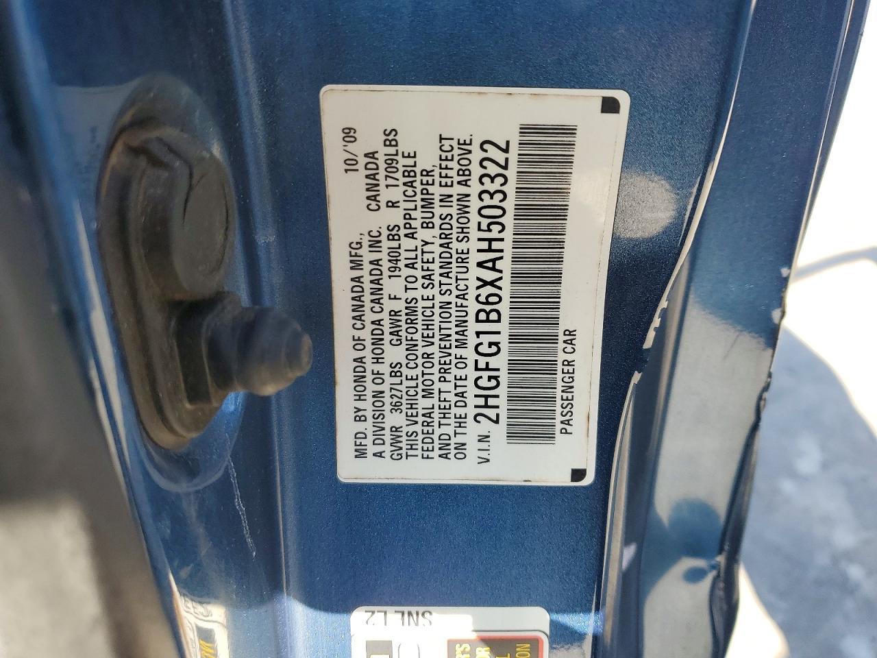 2010 HONDA CIVIC