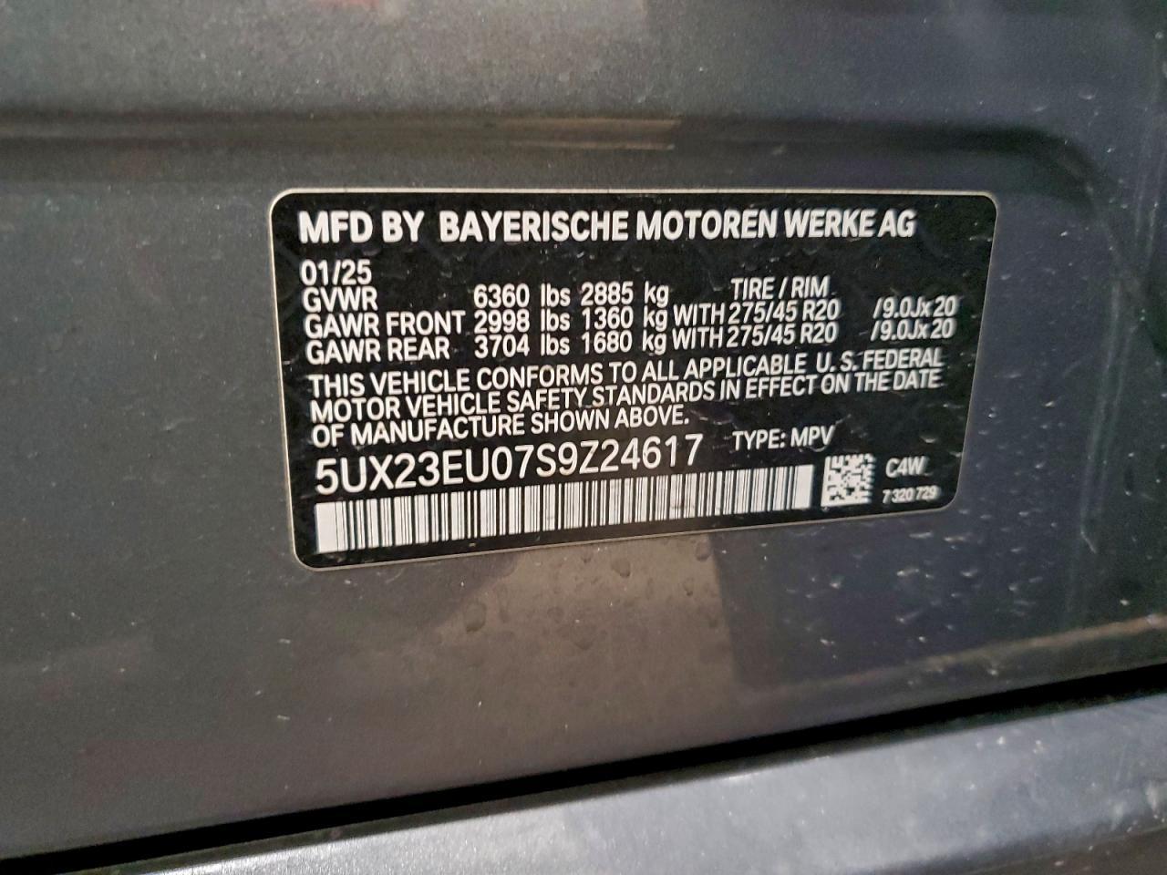 2025 BMW X5