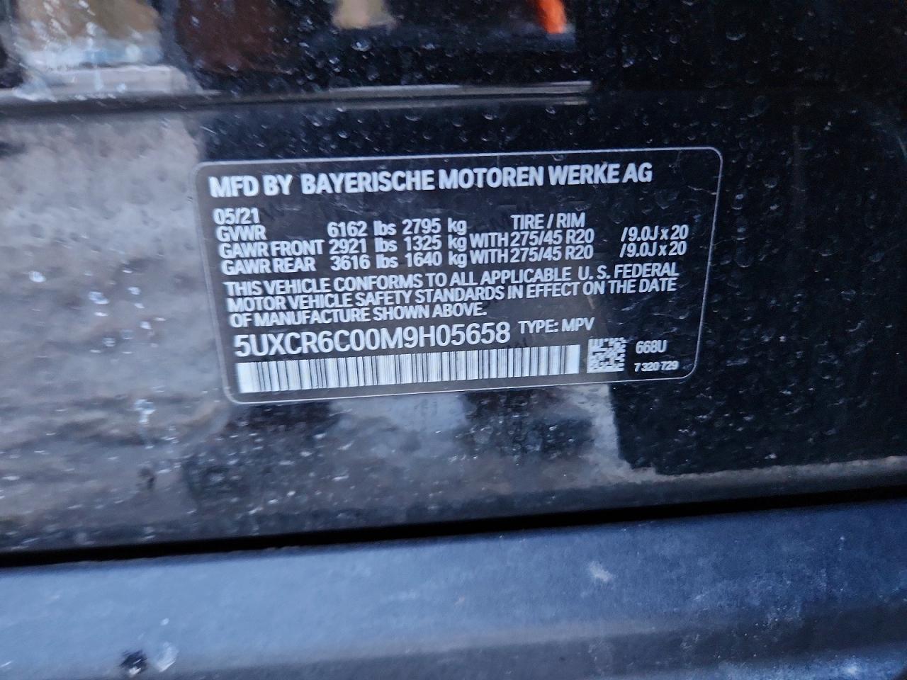 2021 BMW X5