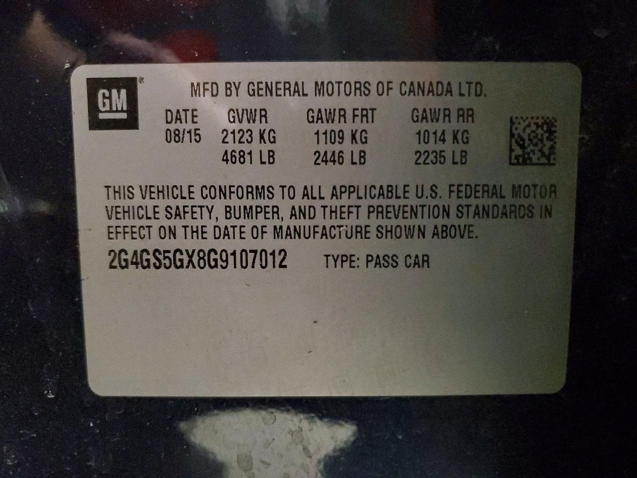 2016 BUICK Regal
